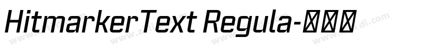 HitmarkerText Regula字体转换